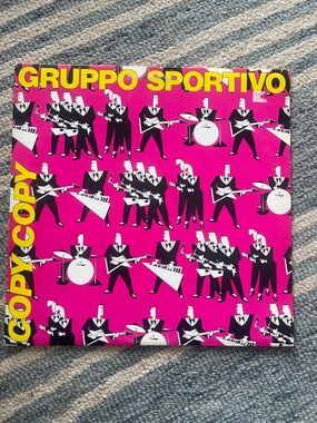 3/$25 Gruppo Sportivo 'Copy Copy' Vintage Vinyl Album 1980 new wave